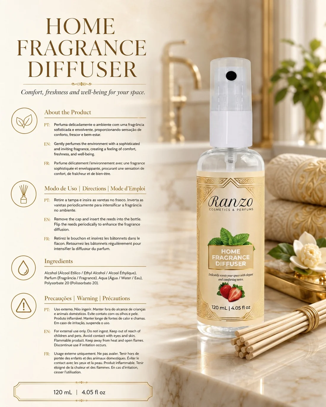 Univers parfumé Ranzo